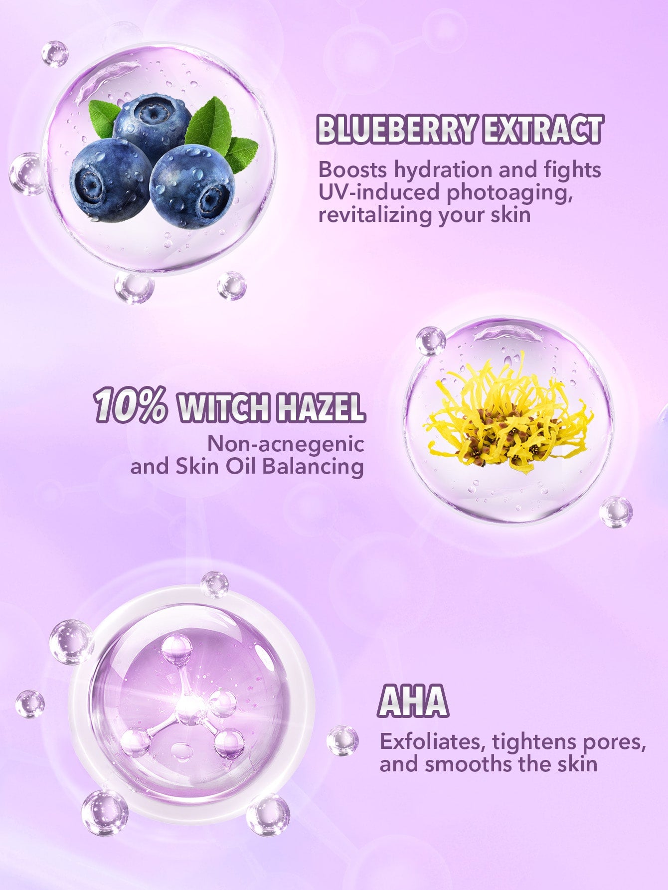 SHEGLAM Good Grip Hydrating Primer-Blueberry + AHA