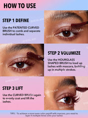 SHEGLAM All-In-One Volume & Length Mascara-Waterproof Blue