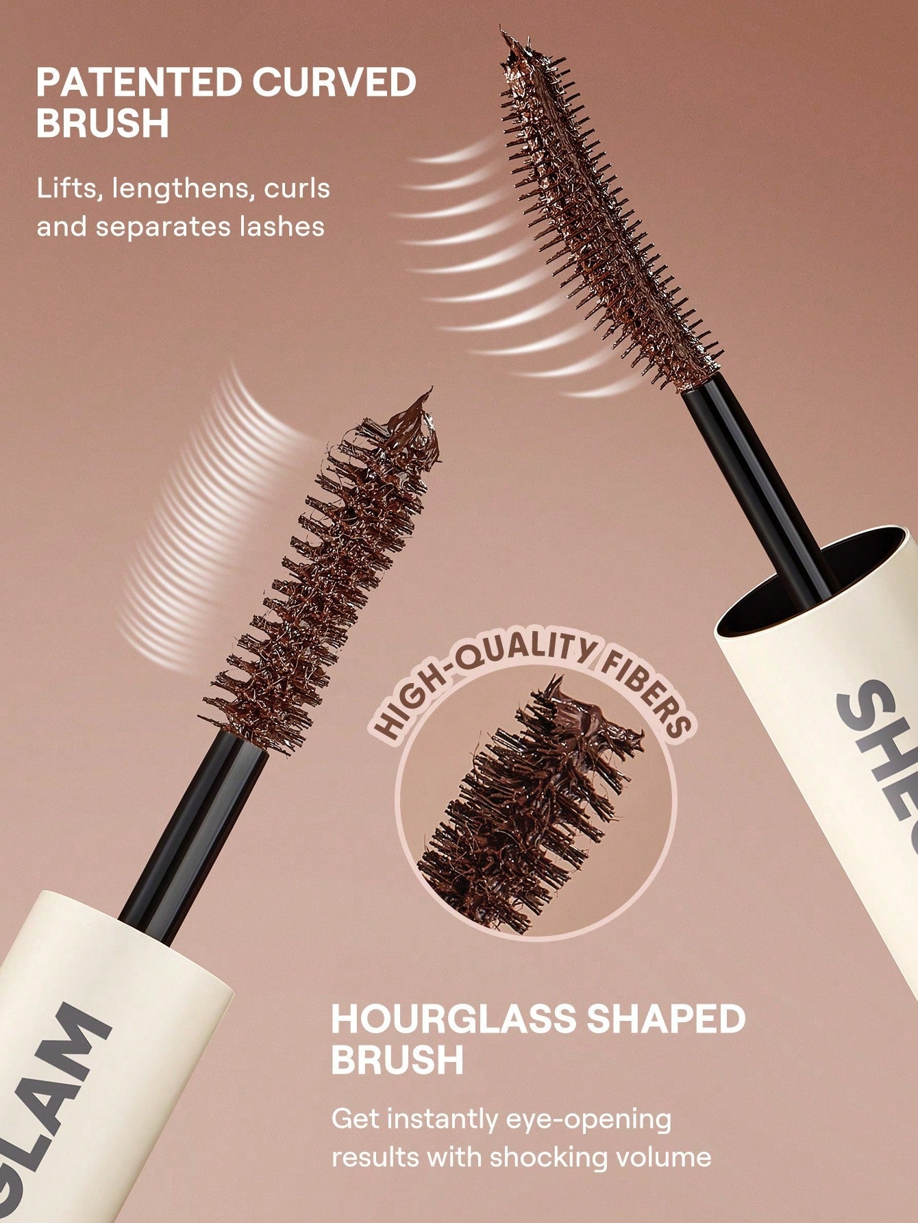 SHEGLAM All-In-One Volume & Length Mascara-Waterproof Macchiato