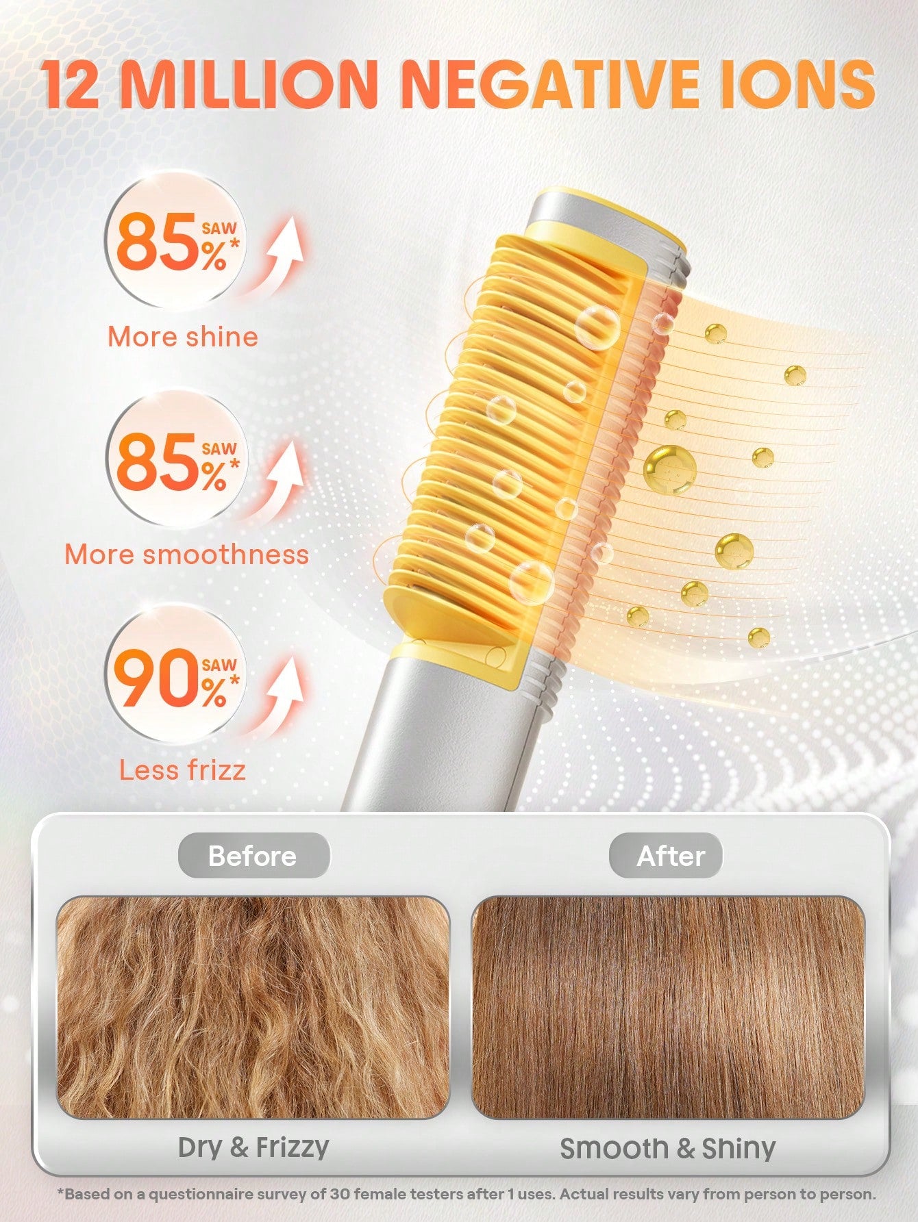 SHEGLAM SLeek Chic 3D Thermal Straightening Brush-UK Plug