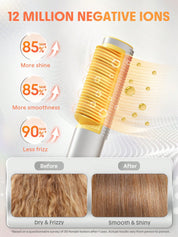 SHEGLAM SLeek Chic 3D Thermal Straightening Brush-UK Plug