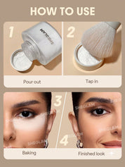 SHEGLAM Blur In A Bottle Loose Setting Powder-Banana
