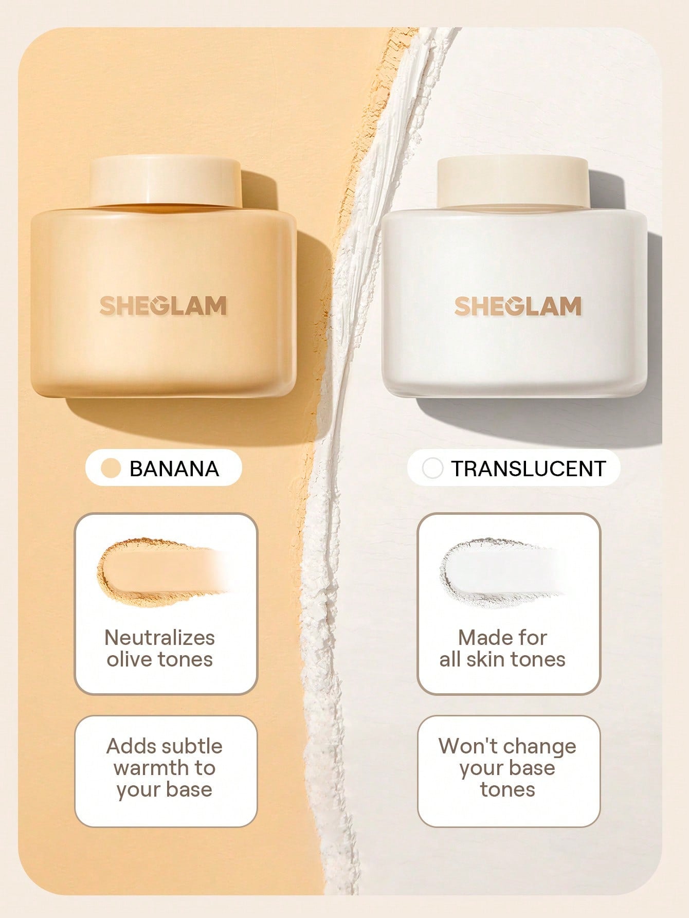 SHEGLAM Blur In A Bottle Loose Setting Powder-Translucent