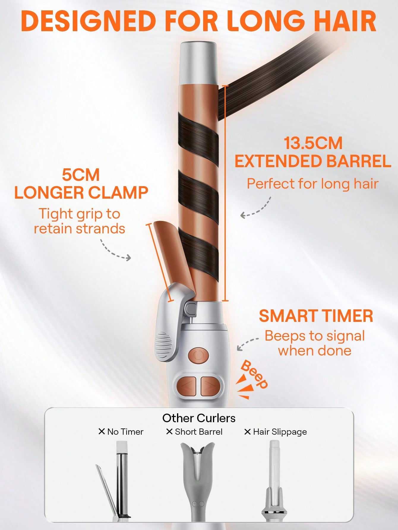 SHEGLAM It-Curl Rotating Curling Iron - UK Plug