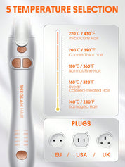 SHEGLAM It-Curl Rotating Curling Iron - UK Plug