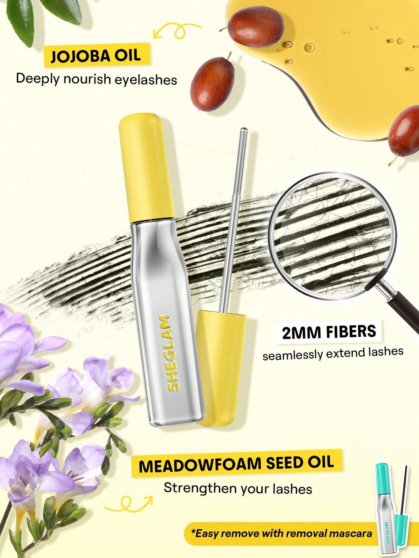 SHEGLAM Lashlighter Iron Curl Mascara - Black