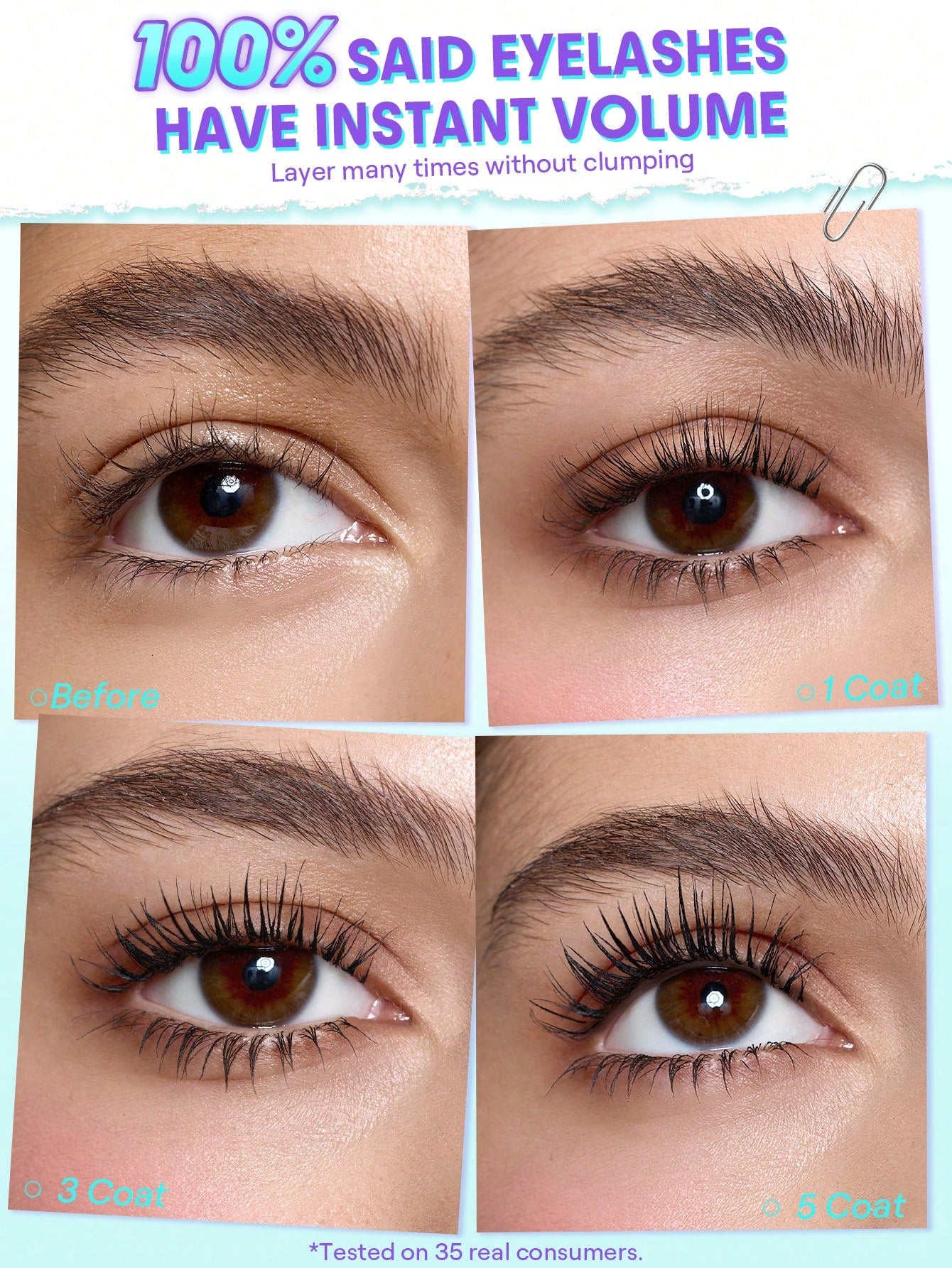 SHEGLAM Lashlighter Mega Boost Mascara - Black