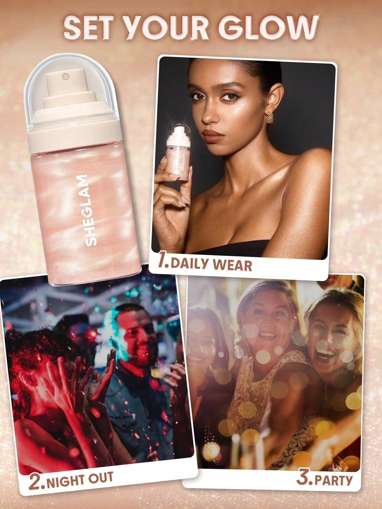SHEGLAM Light Me Up Luminous Setting Spray