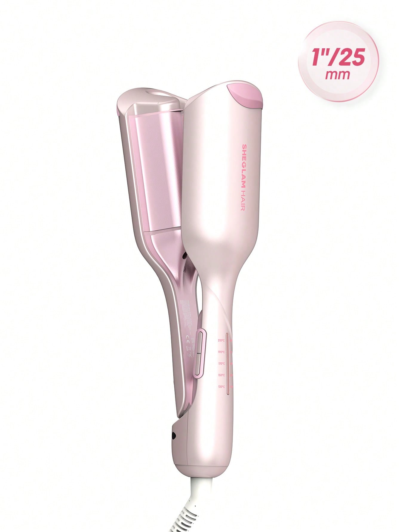 SHEGLAM Cupid's Charm Beach Babe Hair Waver-25mm UK Plug