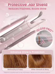 SHEGLAM Cupid's Charm One-Touch Instant Curler-32mm UK Plug