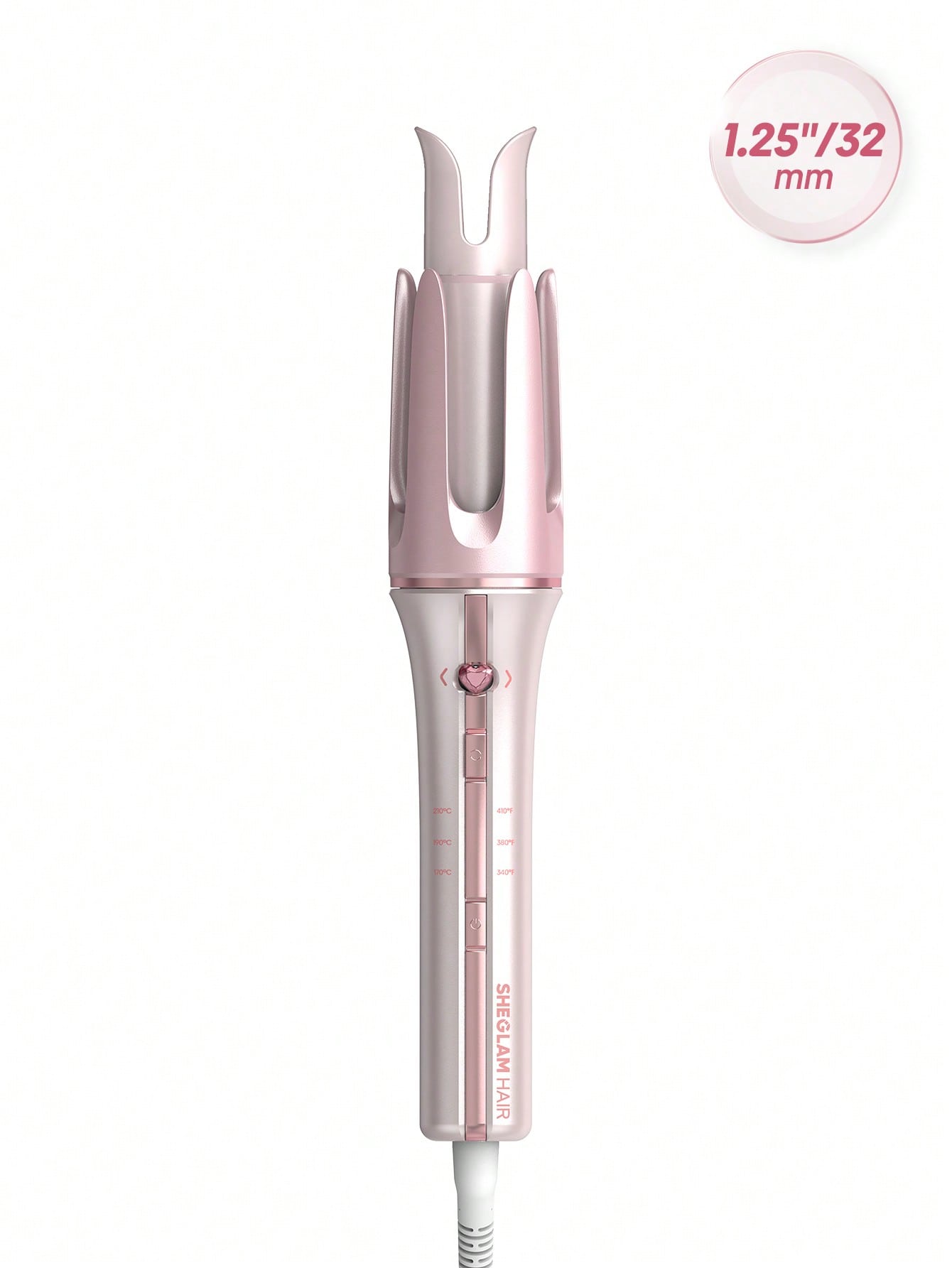 SHEGLAM Cupid's Charm One-Touch Instant Curler-32mm UK Plug