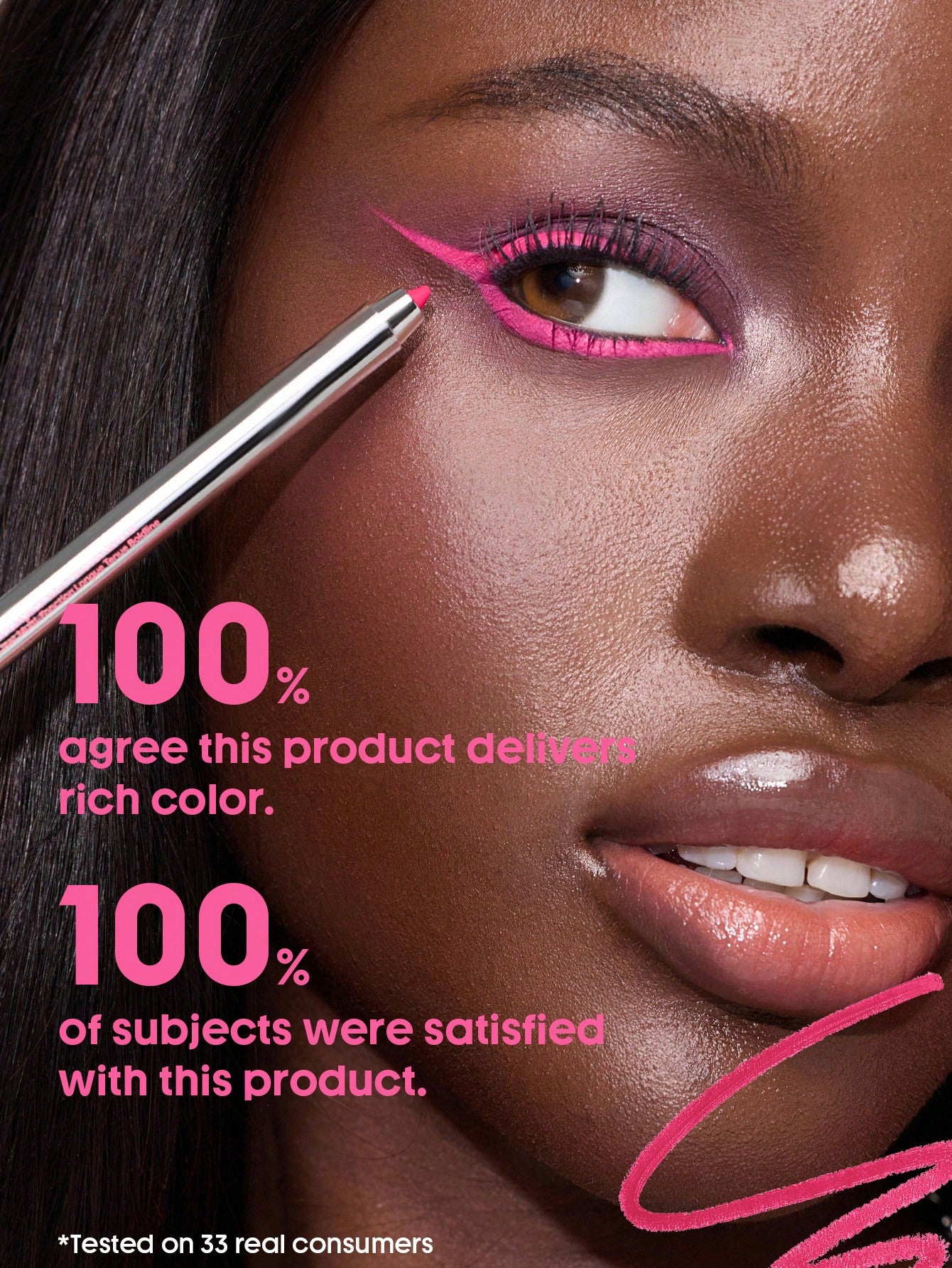 SHEGLAM Boldline Longwear Multi-Function Gel Liner-Hot Pink