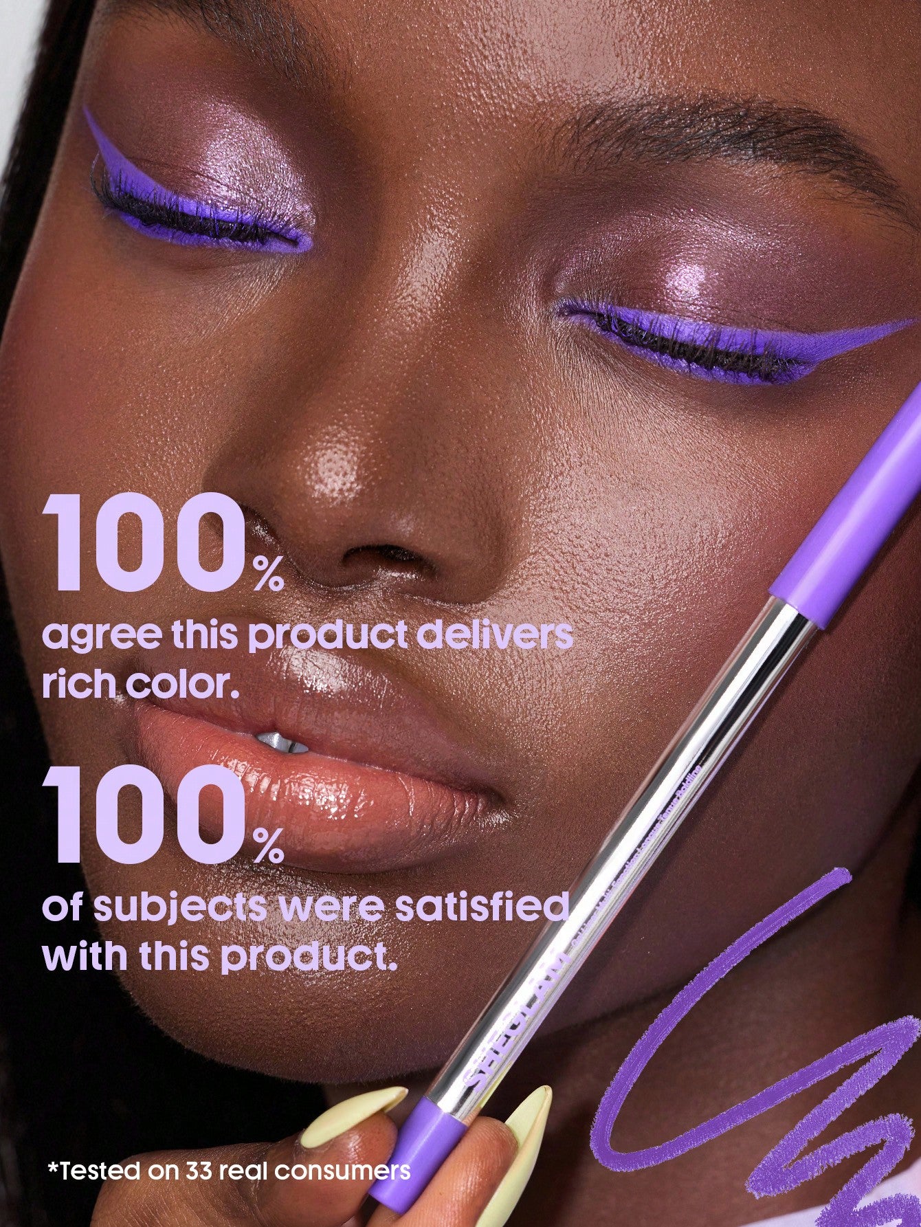 SHEGLAM Boldline Longwear Multi-Function Gel Liner-Violet