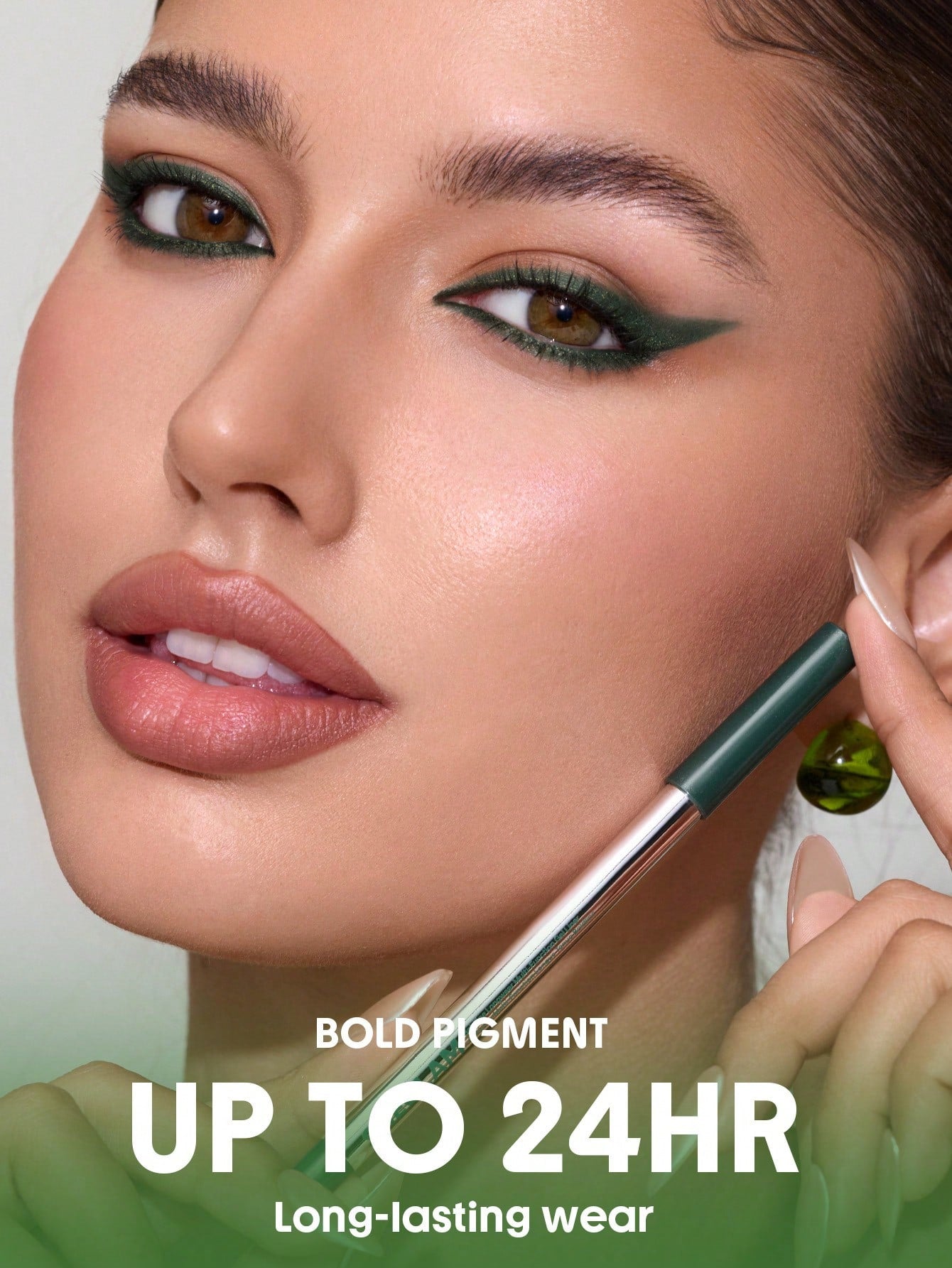 SHEGLAM Boldline Longwear Multi-Function Gel Liner-Metallic Green