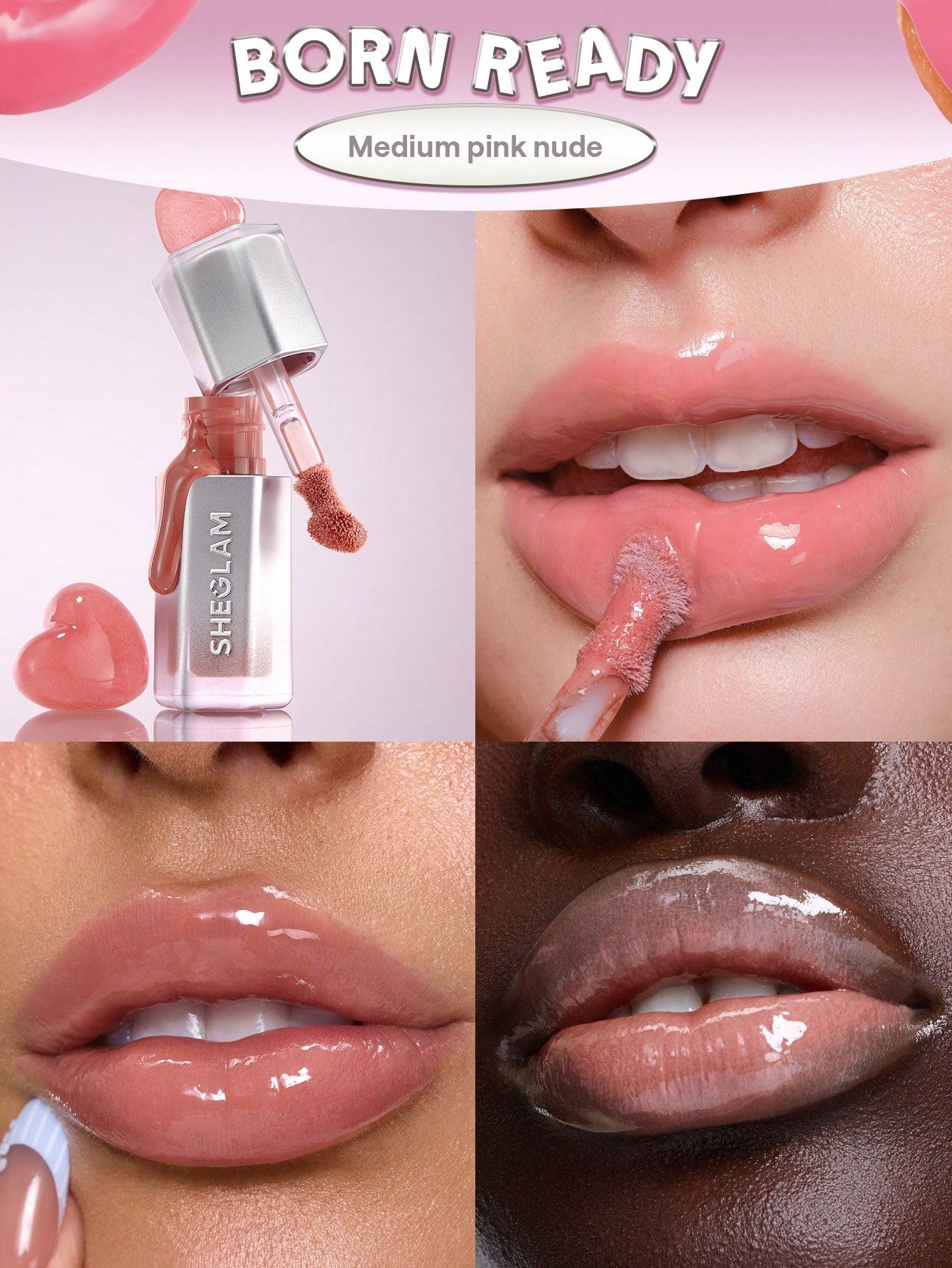 SHEGLAM Glass Lock Air Gloss-Born Ready