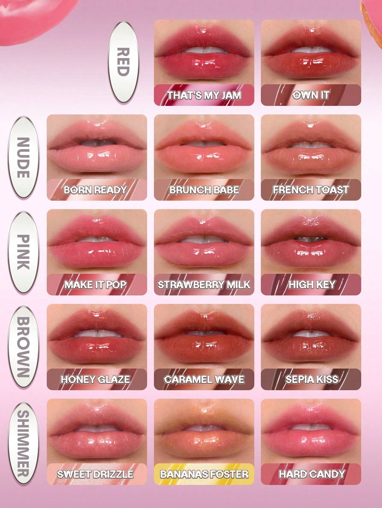 SHEGLAM Glass Lock Air Gloss-Sepia Kiss