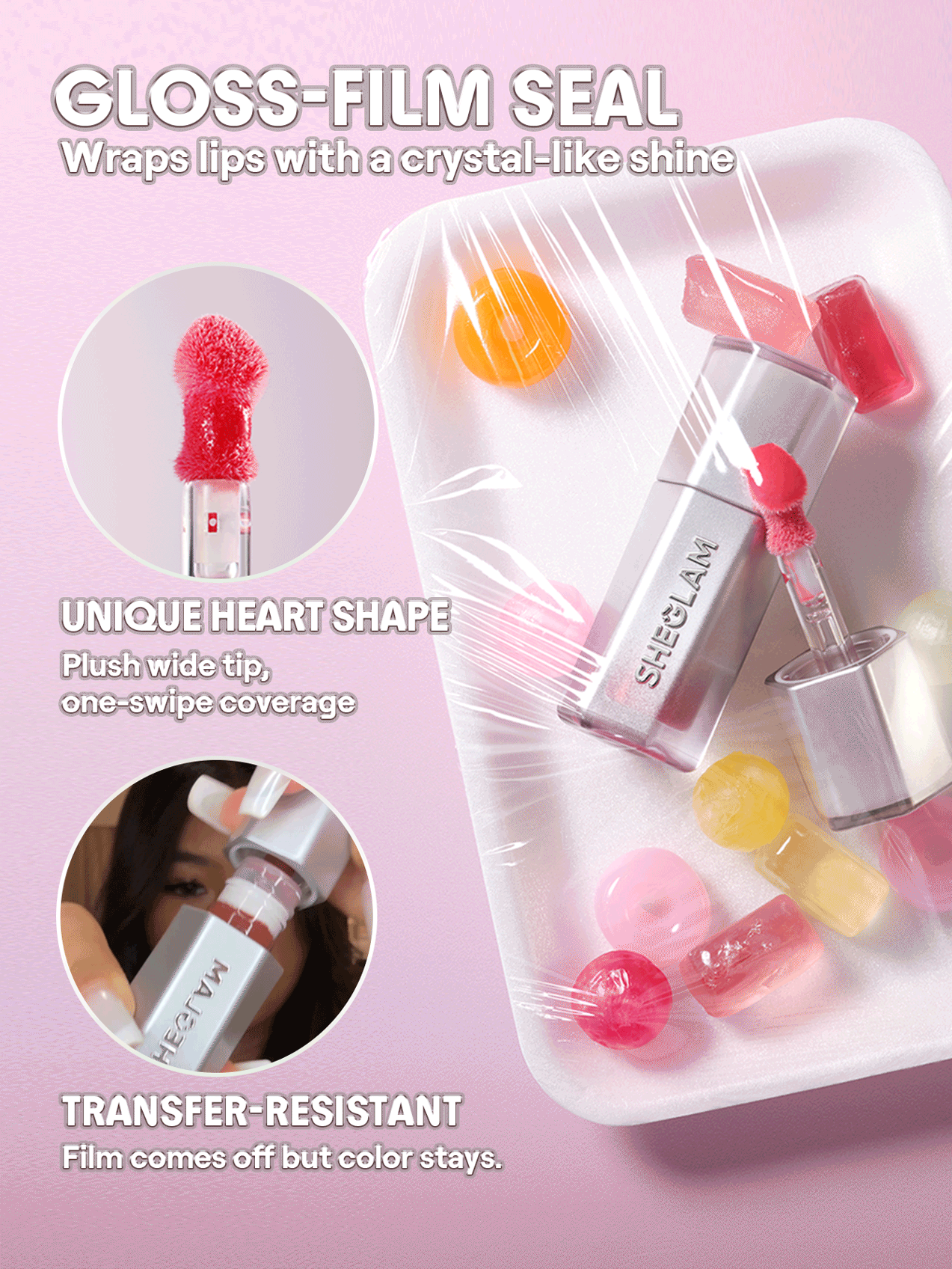 SHEGLAM Glass Lock Air Gloss-Bananas Foster