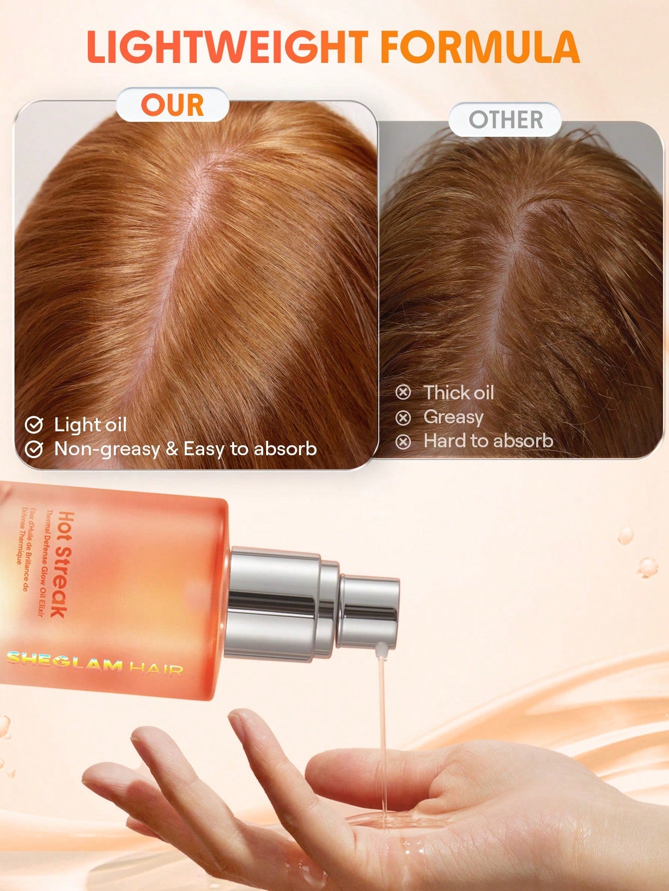 SHEGLAM Hot Streak Thermal Defense Glow Oil Elixir - 100ml