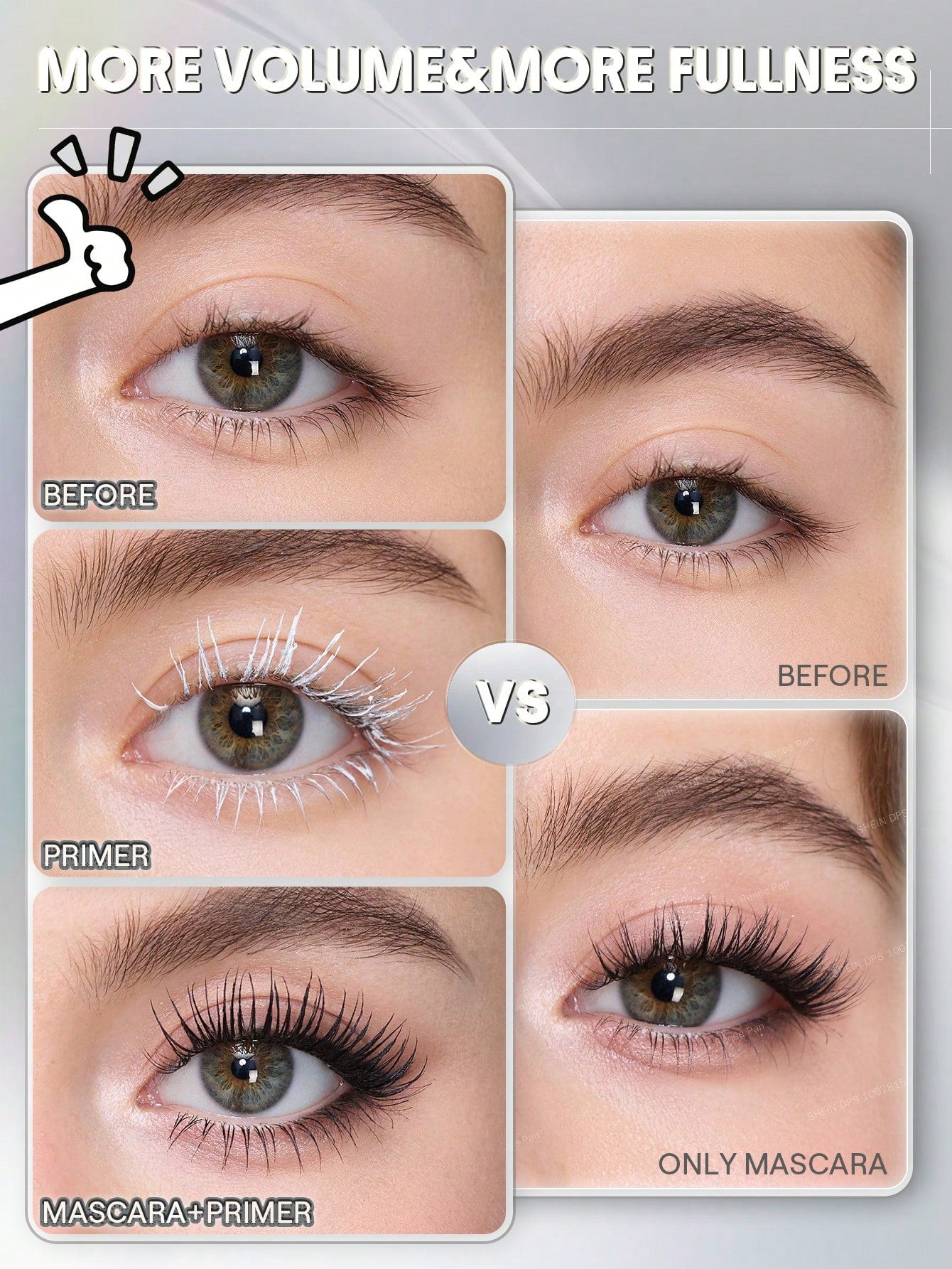 SHEGLAM Lashlighter Extend Enriching Lash Primer- White