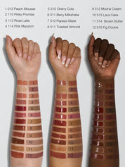 SHEGLAM Line To Shine Peel-Off Lip Stain & Gloss Duo-013 Peach Mousse