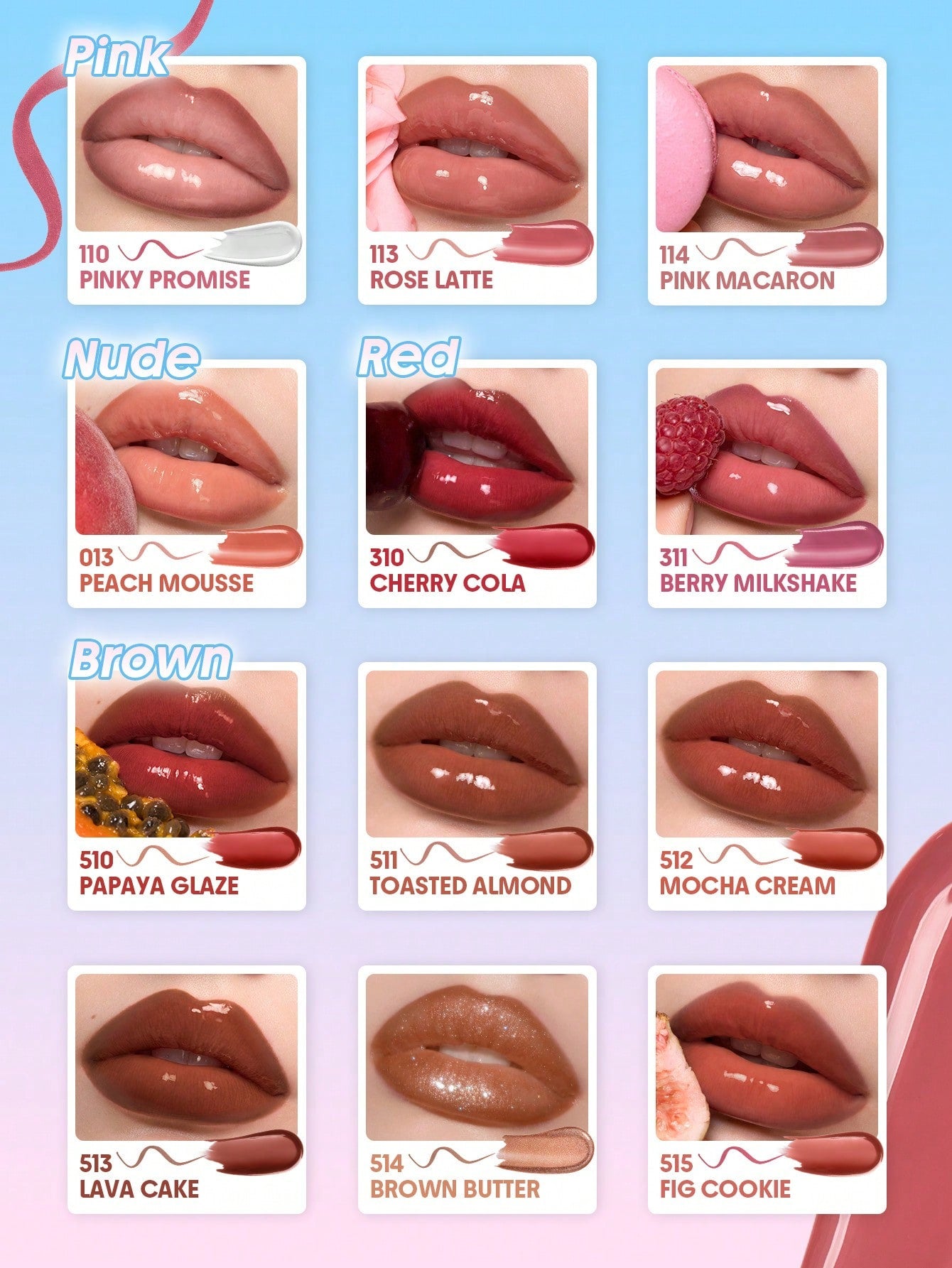 SHEGLAM Line To Shine Peel-Off Lip Stain & Gloss Duo-512 Mocha Cream