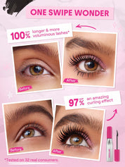 SHEGLAM Lashlighter Up & Out Mascara - Black