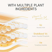 LAIKOU Vitamin C Skin Care Set, 6 Pcs Skincare Kit for Women, with Vitamin C Serum for Face Toner Eye Cream Face Cream Cleanser Sunscreen, Skin Care Gift Set for Women Teenage Girls Mom Daughter