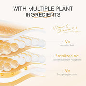 LAIKOU Vitamin C Skin Care Set, 6 Pcs Skincare Kit for Women, with Vitamin C Serum for Face Toner Eye Cream Face Cream Cleanser Sunscreen, Skin Care Gift Set for Women Teenage Girls Mom Daughter