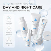 LAIKOU Multi-effect Moisturizing Skincare Set, 5 pcs Hydration Skin Care, Travel Size Skincare Kit with Cleanser Facial, Toner Hydrating, Face Serum, Eye Cream and Moisturiser Cream