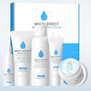 LAIKOU Multi-effect Moisturizing Skincare Set, 5 pcs Hydration Skin Care, Travel Size Skincare Kit with Cleanser Facial, Toner Hydrating, Face Serum, Eye Cream and Moisturiser Cream