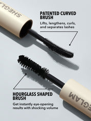 SHEGLAM All-In-One Volume & Length Mascara-Washable Black