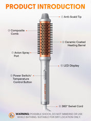 SHEGLAM It-Curl Thermal Blowout Brush - 32mm